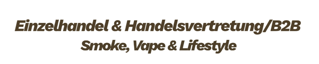 Einzelhandel Handelsvertretung